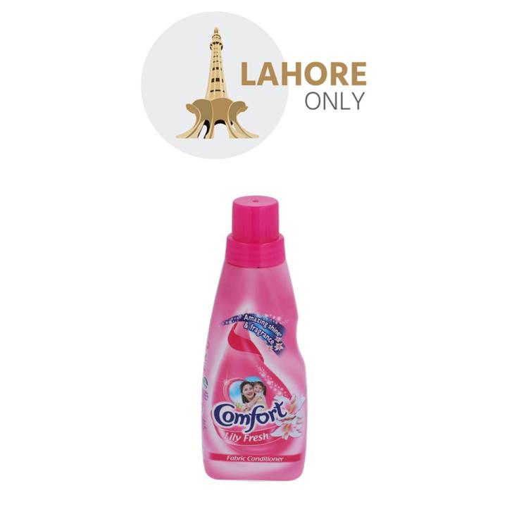 Comfort Lily Fresh Fabric Conditioner Pink 400ml