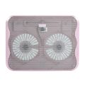 M-803 Arrow X Large 2-Blade Notebook Cooling Pad With Quiet Operation And USB Connectivity. 