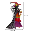 1 Piece Halloween Witch Decoration Fantastic Art Collection, Halloween, Courtyard, Garden, Lawn L. 