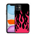 【Dislikelike】Applicable iPhone15XR Green Flame Phone Case green Flames phone case. 