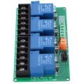 4 Channel Relay Module Circuit Automatic Control High Low Level Trigger Electronic Component for Automated Circuits (4 Channel). 