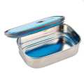 Lunch Box for Men Women,Kids Lunch Box,1-layer 680ml Rectangular Food Lunch Box Stainless Steel Lunch Box Lunch Box Food S. 