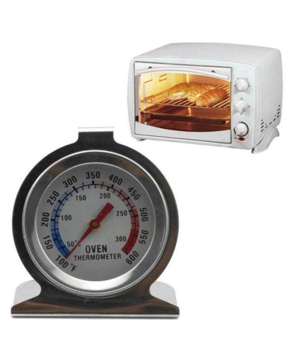 Oven Thermometer – Large Dial - Stainless Steel