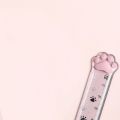 【FUN LIVE】 Cute Cat Paw Plastic Straight Rulers Kawaii School Office Supplies Planner Accessories Student Prize. 