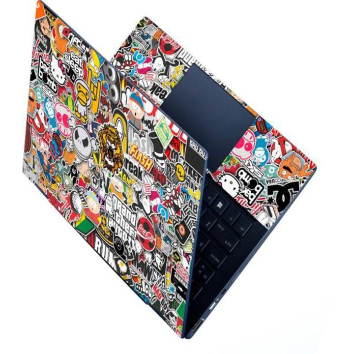 Doodles Universal Laptop Back Skin-Laptop Skin Vinyl Sticker Decal, 13 13.3 14.6 15 15.4 15.6 inch Laptop Skin Sticker Cover For All Laptops