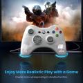 XBOX 360 Controller Wired - For XBOX 360 Console & Also Compatible With PC (WHITE). 