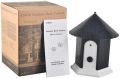 Outdoor Barking Control Device, Ultrasonic Barking Stop, Dog Silencer Bark Box for Small Medium Black Birdhouse Dog Barking Control Device 6.7x5.4x5.4 in-Dog Barking Control Device CSB10 0. 