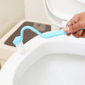 Creative S-shaped Bathroom Bending Type Toilet Brush Brush The Toilet Inside Corner V-shaped Bending Cleaning Brush Cleaning Products 1Pcs. 