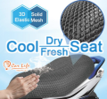 COOL MOTORCYCLE SEAT COVER AIR MESH. 