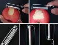 Stainless Steel Vegetables & Fruit Peeler, Potato Peeler, Fruit Peeler, Stainless Steel Peeler. Vegetables Peeler. 
