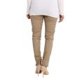 Peanut Brown Slim fit Jeans for women. 