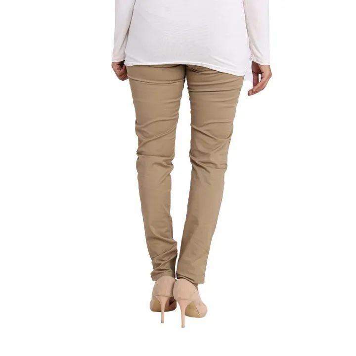 Peanut%20Brown%20Slim%20fit%20Jeans%20for%20women%20-%20Image%203