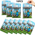 New Cartoon Mine-craft Party Decoration PE DIY Candy Bags Minecraft Mine-craft Theme Gift Bags Cake Decor. 