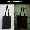 We Bare Bears Tote Bag for Women Men Cute Canvas Zipper Hanging Bags for Daily Use. 