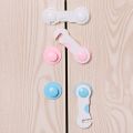 New 2pcs Multifunctional Child Safety Lock Security Lock For Cabinet Door Drawer Safety Locks For Children. 