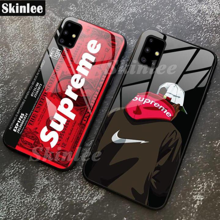 Supreme Phone Back Cover Samsung Galaxy A71 Case Protection shockproof Mirror Phone cases SUP Superme SUP Supreme Design Samsung Galaxy A71 Phone case