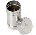 Salt & Pepper Shaker Stainless Steel jar (set of 2). 