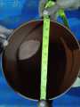 Dustbin-Flower Dustbin with Cover Swing Dustbin Room Dustbin Large Size Length with cover 14.5” Width 10” bottom 8”. 