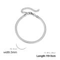 ky Stainless Steel old Color Snake one rat Women Adjustable ip-hop rats for en Class Jewelry Anniersary ift. 