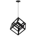 New Double Square Cube Hanging Light , Ceiling Light , Ceiling Lamp, Pendant Lamp, Pendant Light For Home, Office, TV Lounge, Bed Room, Led Light, Led Bulb, Filament Bulb (BULB NOT INCLUDED). 