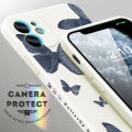 Jizetin for Samsung Galaxy J5 Prime Back Cover Butterfly Flying Side Design Cases Soft Liquid Silicone Mobile Phone Case. 