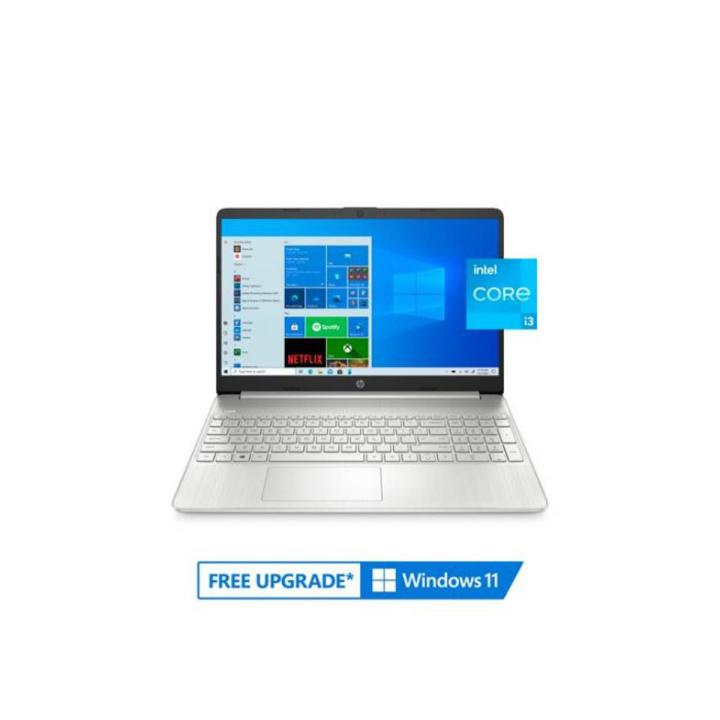 HP 15 DY2091wm - Tiger Lake - 11th Gen Core i3 08GB to 32GB 256GB SSD to 2-TB SSD 15.6" HD 720p Micro-Edge 250nits LED Display W10 (Natural Silver)