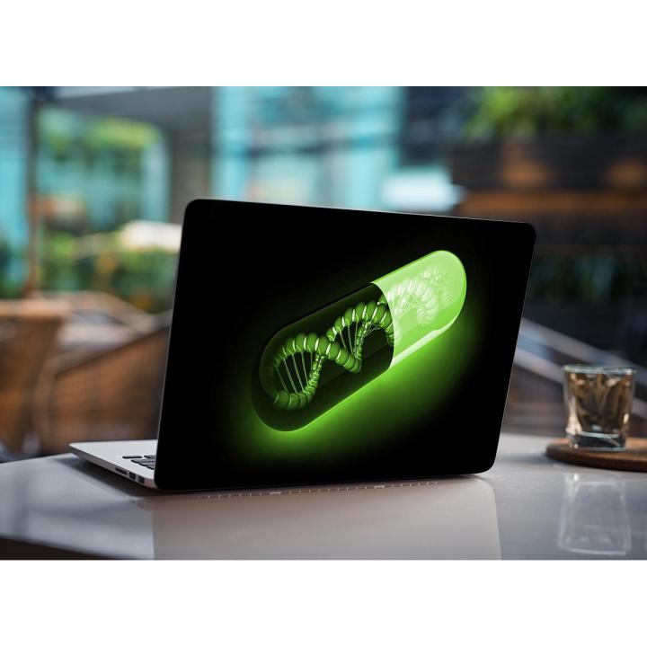 Funny, digital, light, design, space, wallpaper, color, futuristic Laptop Notebook Skin Sticker Cover Art Laptop Skin Fits 13.3" 14" 15.6" 16"