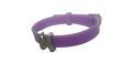 A HAND BAND / BRACELET FOR BOYS / MEN / GIRLS WITH ALPHABET N IMPORTED RUBBER PURPLE QWIS-2466-20 QUALITY WEB STORE . 