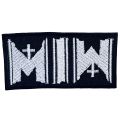 Motionless In White Embroidered Iron On Patch Sew On Badge For Kids T shirts Bags Caps Jeans And Applique. 