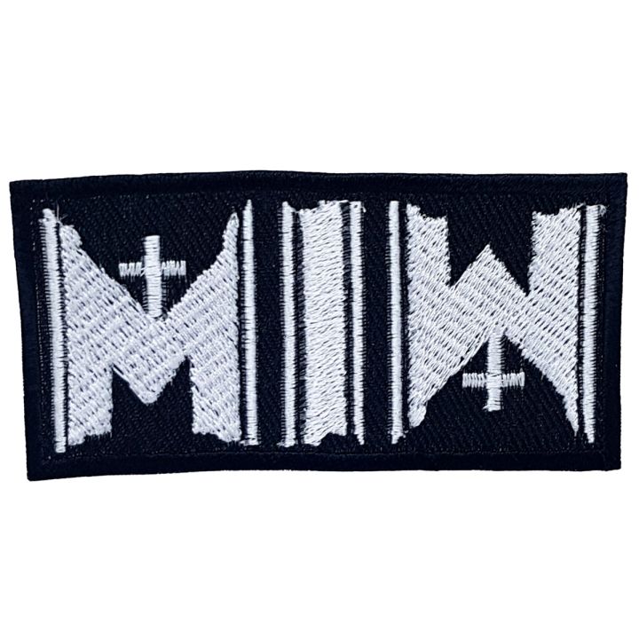 Motionless In White Embroidered Iron On Patch Sew On Badge For Kids T shirts Bags Caps Jeans And Applique