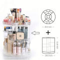 Rotating makeup organizer/Cosmetic organizer/Acrylic diamond organizer/ Big size 12 inches. 
