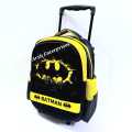 Bat Man 13 Inches Trolley Bag Cartoon Character School kids Trolley Backpack Grade Pre-Nursery & KG. 