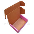 6x4x2 inch Folding box Strong corrugated boxes | Pink & Black  Box Carton Box for Packaging Material. 