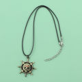 Anime One Piece Trafalgar Law Necklace Monkey D. Luffy Vintage Vintage Skull Pendant Necklace for Women Jewelry Choker. 