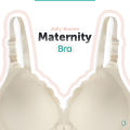 Jelly Bosom Bra by ORNAVO – For Pre & Post Partum , The Ultimate Maternity Bra , OEKO-TEX® Certified Nursing Bras For Breastfeeding , Soft buttery Feel, Breathable Material with Jelly Jell Technology,  360° Wireless Support. 