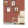 6x8 inch Picture Frames 4 PCS Wall photo frame Black Picture Frame & Room Decor Foto frame. 