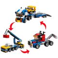 Decool Architect Vehicle Transporter Building Blocks For Kids Technique Jisi Bricks Block & Engineering Toy Creative Truck Lego_ Toys Plastic Educational 264+ Pcs DIY Brick Off-Roader Sports Car Model Play Build Skill Set Gift For Teenager Boys Code: 3114. 