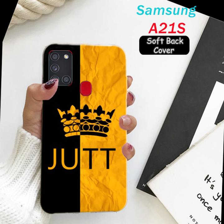 Samsung A21S Pouch Cover Jutt Soft Back Cover Case For Samsung