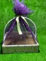 Empty Gift basket  for wedding/engagement/birthday/any event with free Purple net by maxify store. 