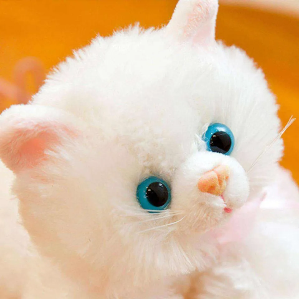 Fluffy cat toy best sale