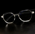 Eldorado Transparent Lightweight Anti Glare UV Eyeglasses For Men and Women White Glasses for Boys and Girls. 