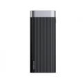 Parallel Line Portable Version 10,000mAh PowerBank - PPALL-PX01 - Black. 