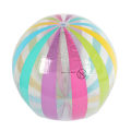 MeterMall Big Beach Ball Set Jumbo Giant Beach Balls, Oversized Blow Up Plastic Game Rainbow Beach Balls For Swimming Summer Pool Or Beach 28inch. 