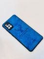 Asfand Brothers For  Samsung A51 Hybrid Soft TPU Deer Pattern Leather Shockproof Case Cover -  Samsung A51 Back Cover. 