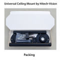 Hitech-Vision Universal Projector Ceiling Mount Bracket - 24 Inches - Black. 