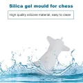 Resin Silicone Chess Epoxy Resin Casting Mold DIY Crafts Making Birthday Gift. 