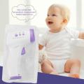 Non-Contact Digital Infrared Thermometer Gun - Instant Forehead Temperature Reader with 3-Color Fever Alarm & LCD Display. 