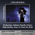 Wednesday Addams Water Proof PVC Panaflex Wallpapers Netflx Edition. 