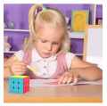 Assorted Colors  Rubik's Cube 3x3 Magic Puzzles Speed Rubik Cube Magnets Spring Cube 3*3 Quality Toys For Children's-Durable. 