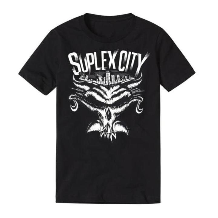 Brock Lesnar "Suplex City Skyline" Half Sleeves T Shirt
